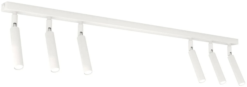 Biała metalowa lampa reflektorowa - D142 M5-S14