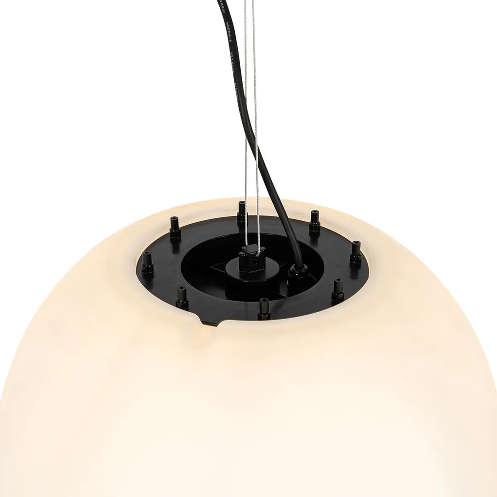 Inteligentna lampa zewnętrzna biała 45 cm IP65 z WiFi A60 - Nura