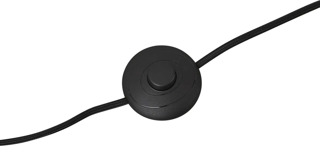 Klasyczna lampa podłogowa szara bez abażuru - Classico