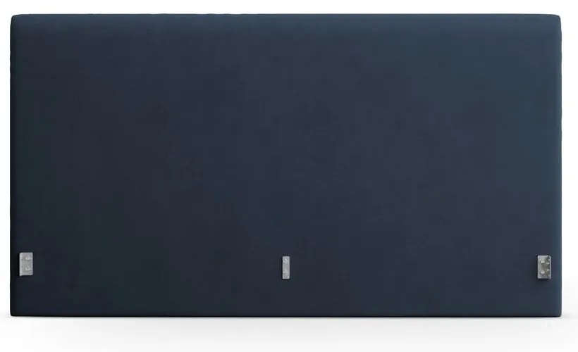 Ciemnoniebieski tapicerowany zagłówek 170,5x100 cm Remo – Micadoni