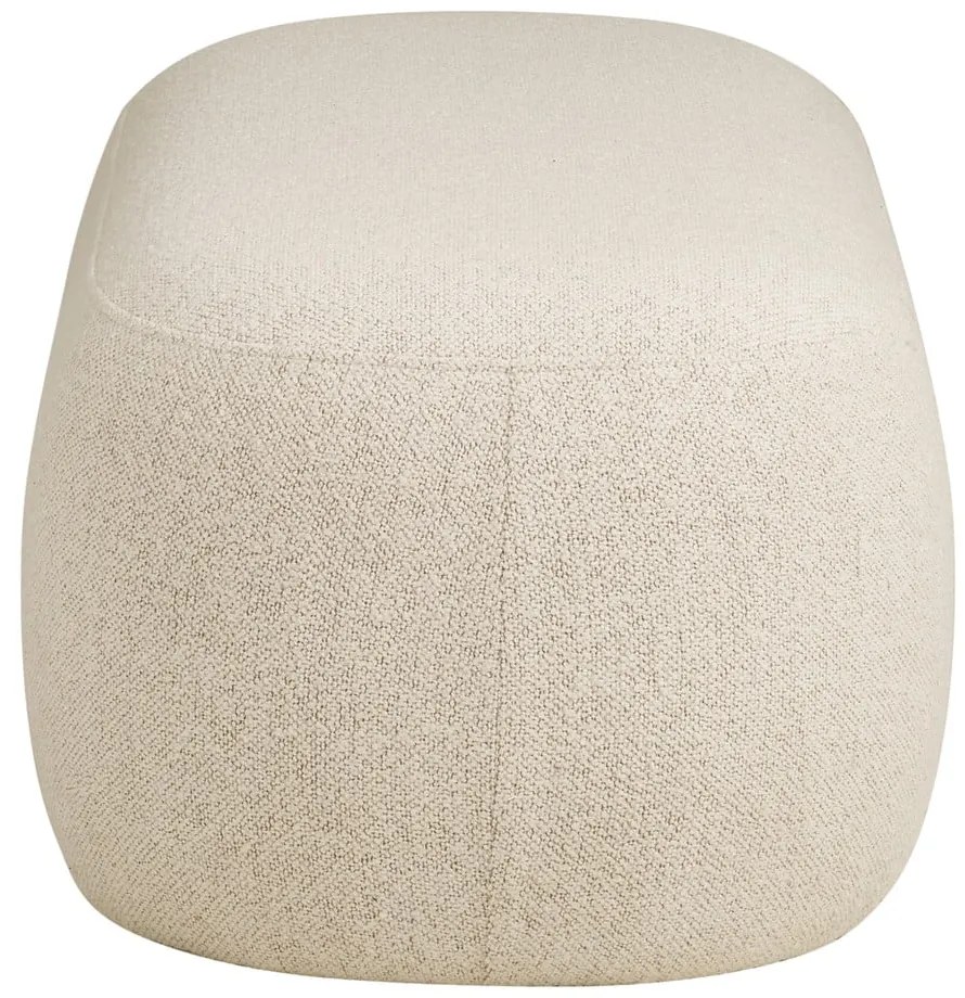 Beżowa ławka z materiału bouclé Blossomville – House Nordic