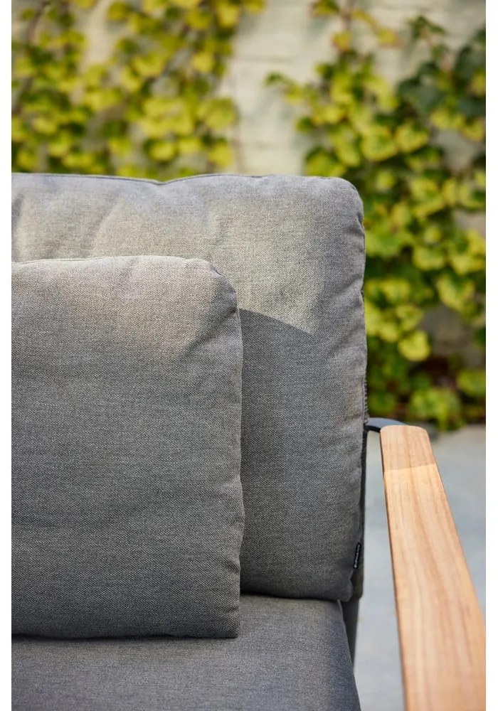 Ciemnoszara sofa ogrodowa Ray – Diphano