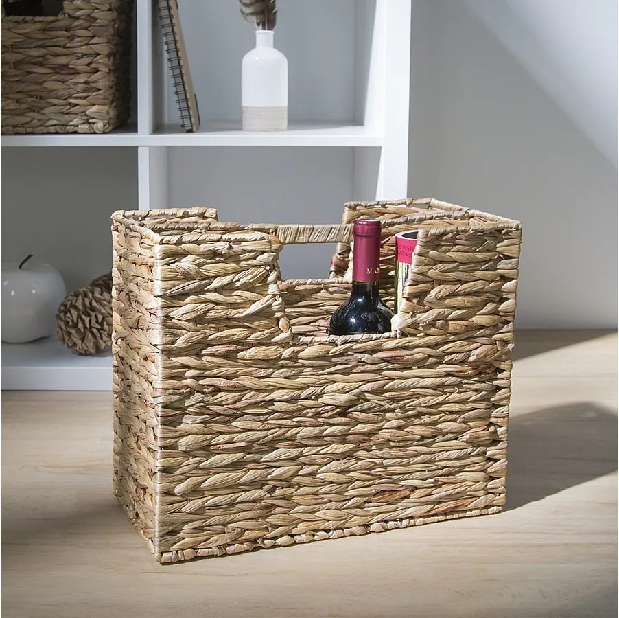 Stojak na gazety 40x34x20 cm Naturalna trawa morska