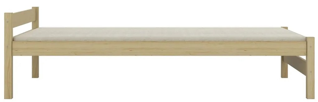 Łóżko młodzieżowe KOX-BED 90x200 sosna naturalna KOCOT KIDS