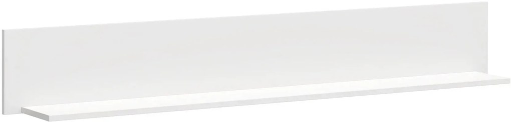 Biała półka ścienna do salonu A1-P82