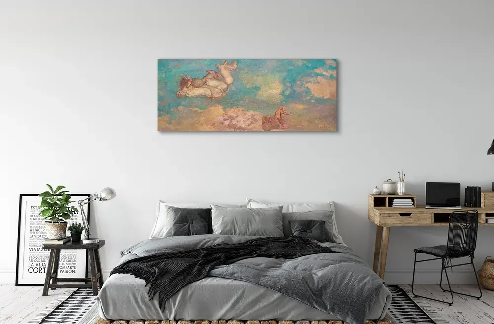 Obraz na płótnie Rydwan Apolla - Odilon Redon