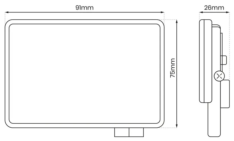 Naświetlacz LED 10W 950lm 5000K