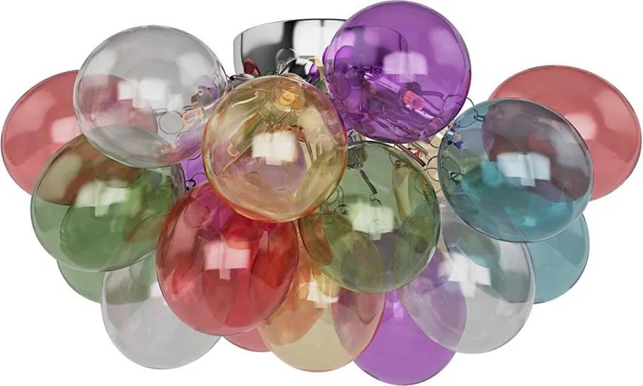 ByRydens 4202240-7000-Lampa sufitowa GROSS 6xG9/5W/230V wielobarwna śr. 50 cm