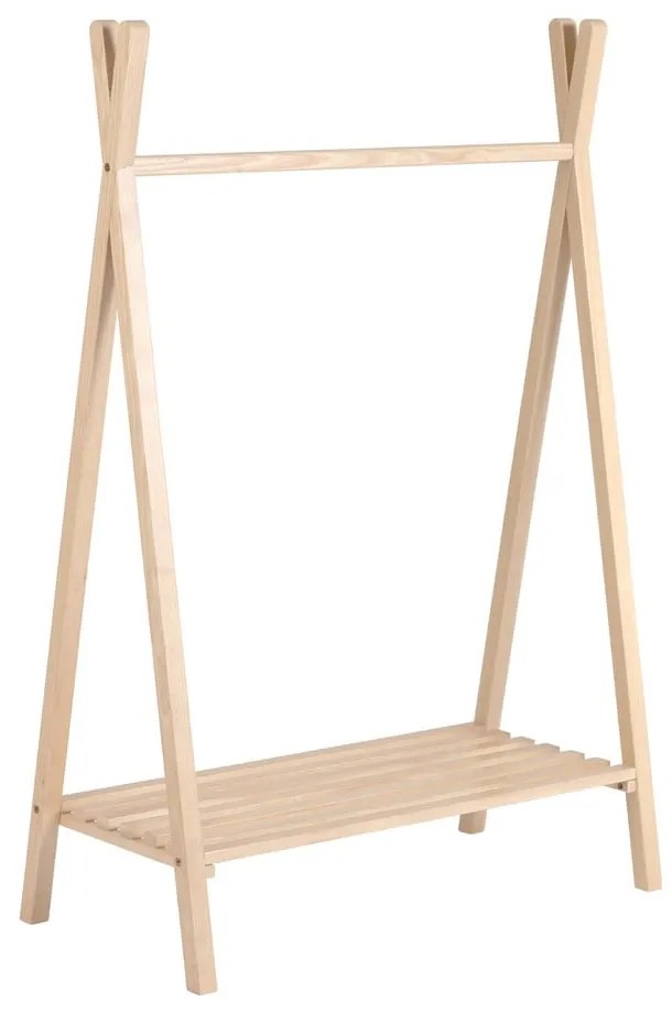 Wieszak dziecięcy z litego drewna bukowego w naturalnym kolorze 99x148 cm Maralis – Kave Home