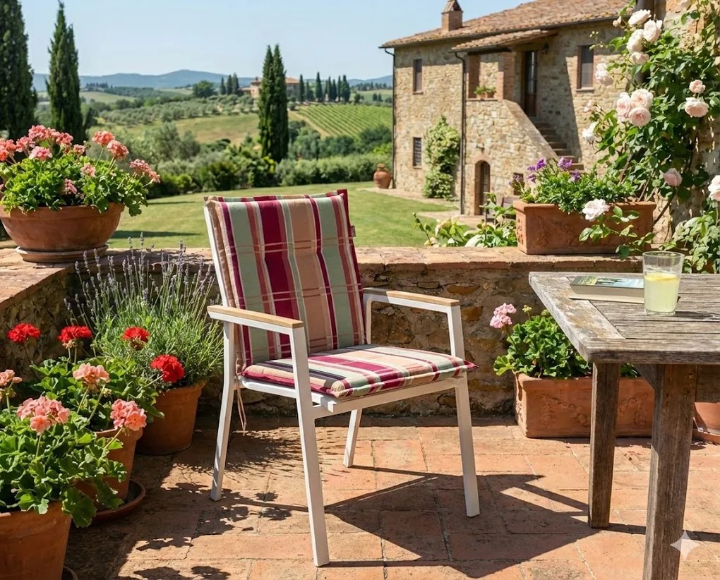 Doppler SPOT 6915 - niska poduszka na fotel z niskim oparciem