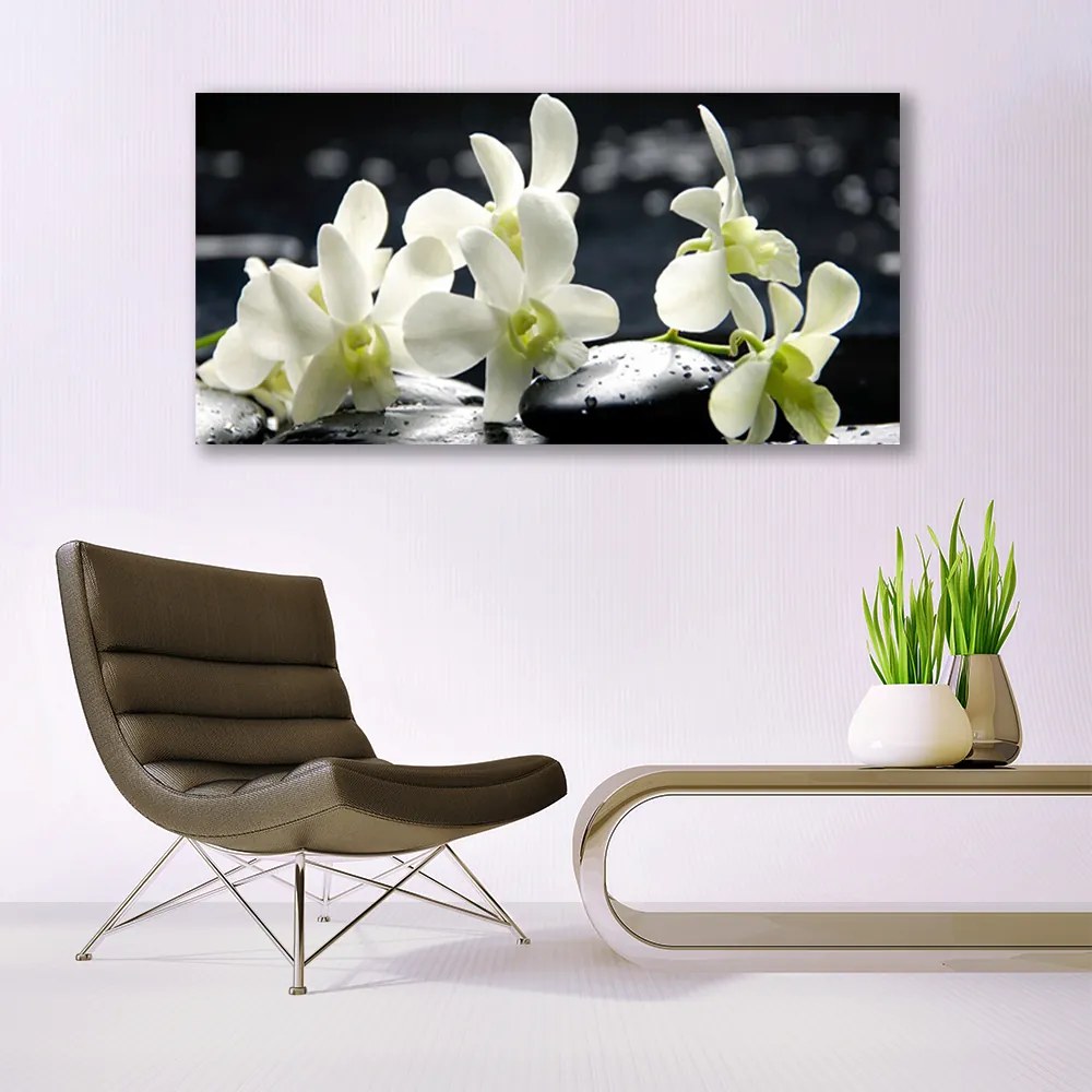 Obraz canvas Elegancja Egzotycznej Orchidei