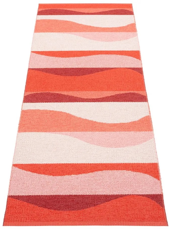 Czerwony chodnik odpowiedni na zewnątrz 70x200 cm Urvi Fire – Pappelina