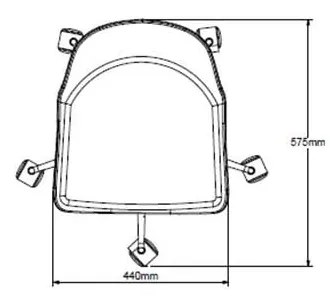 Zielone krzesło biurowe Unique Furniture