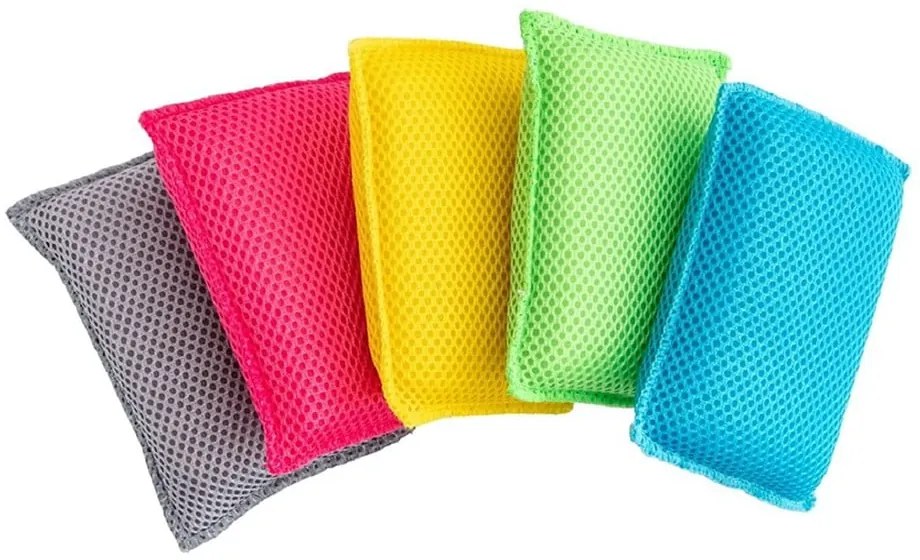 Gąbki do naczyń z mikrowłókna zestaw 5 szt. – Addis