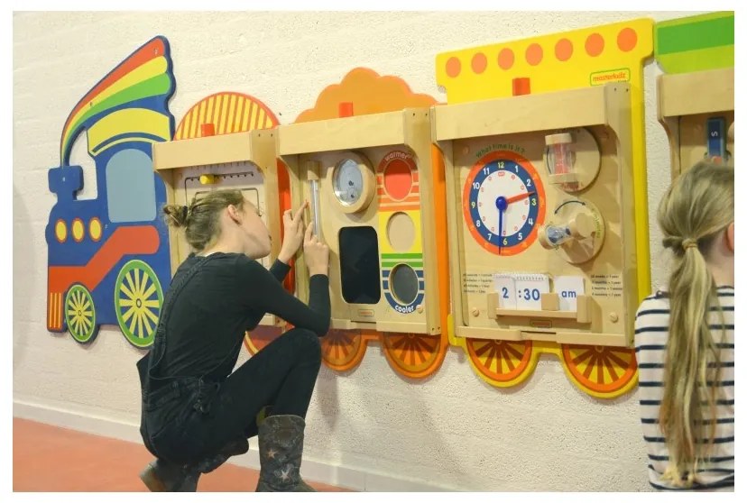 Masterkidz system do montażu 5 tablic masterkidz flex - pociąg
