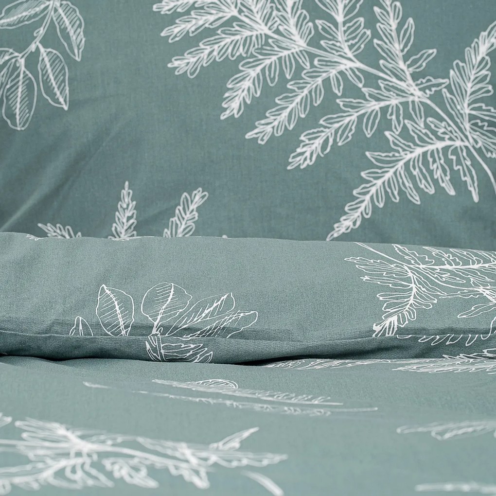4Home Pościel bawełniana Fern, 140 x 200 cm, 70 x 90 cm, 140 x 200 cm, 70 x 90 cm