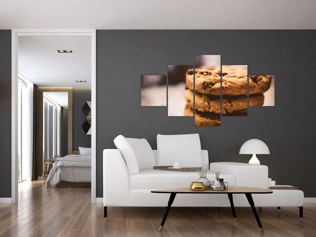 Obraz plików cookie (125x70 cm)