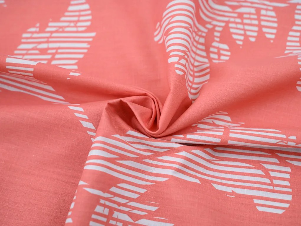 PrzytulneMieszkanie.pl PrzytulneMieszkanie.pl Pościel z bawełny Renforcé IMARA czerwona Rozmiar pościeli: 2 szt 80 x 80 cm | 200 x 200 cm