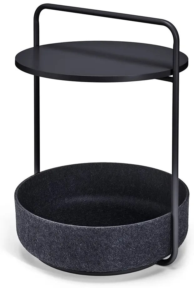 Okrągły stolik ø 50 cm Tavolino Black – MiaCara