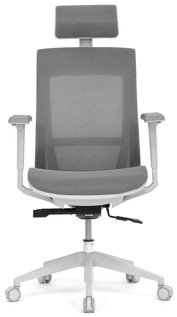 Autronic KA-W004 GREY Krzesło biurowe