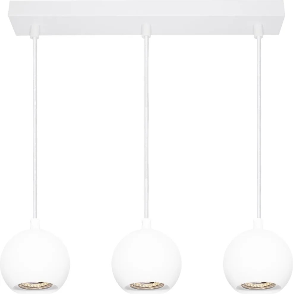 Osram - Żyrandol na lince SPOT SPHERAL 3xGU10/6W/230V biały