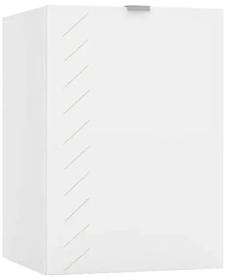 Wąska biała szafka łazienkowa 40 cm T1-K29