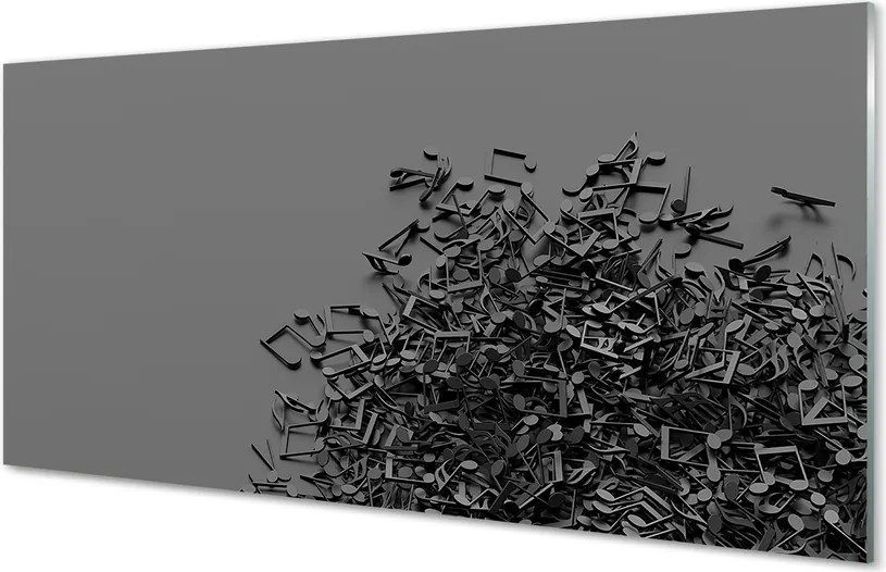 Szklany Panel Harmonijne Nuty