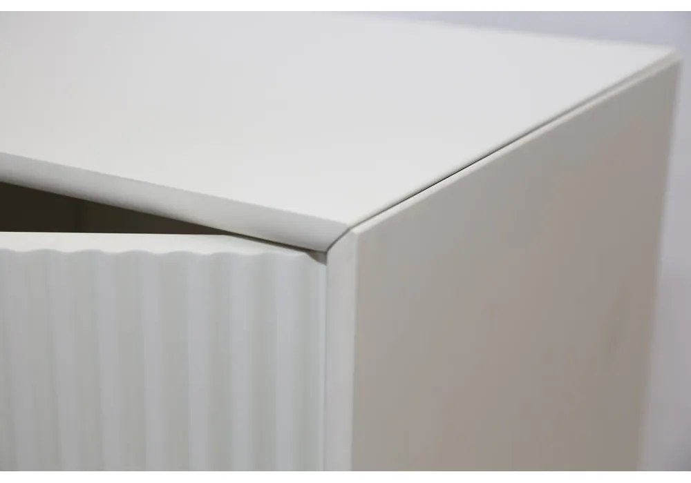 Szara szafka 100x125x40 cm Palma – Unique Furniture