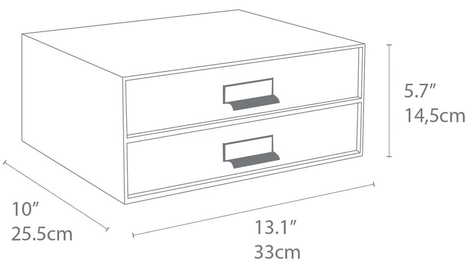 Kartonowy organizer do szuflady Birger – Bigso Box of Sweden