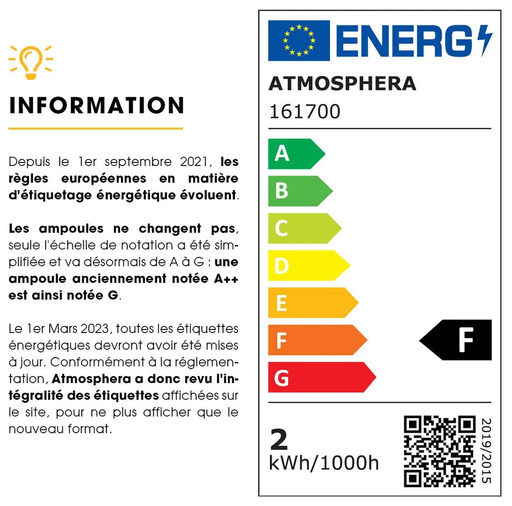 Żarówka dekoracyjna LED, A60 2W