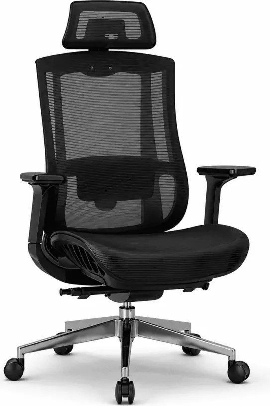 Copeglu – ergonomiczny fotel obrotowy biurowy z regulowanym oparciem i podłokietnikami