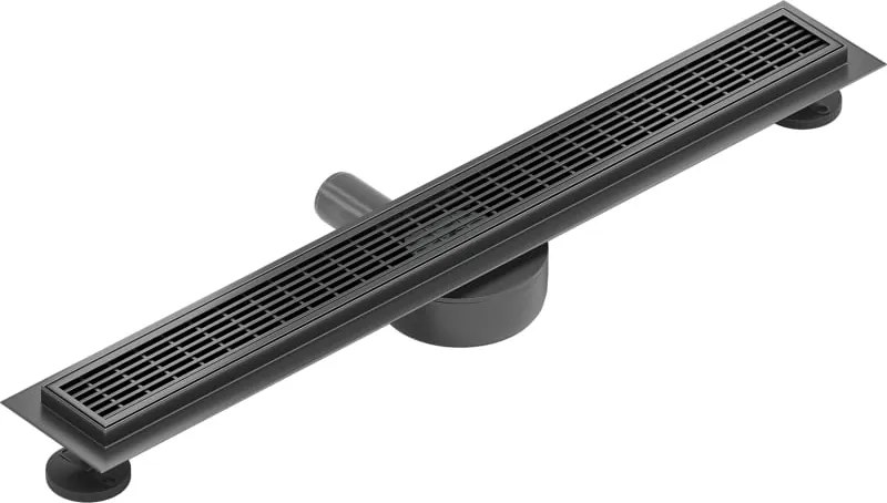Mexen Flat 360° M33 odpływ liniowy obrotowy 50 cm, gun gray szczotkowany - 1E33050-40