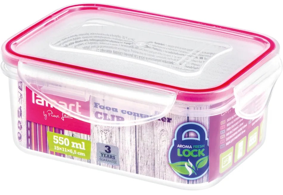Lamart LT6007 pojemnik Clip, 550 ml, 0,55 l