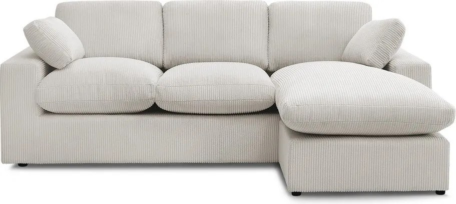 Beżowy sztruksowy narożnik Belair – Bobochic Paris