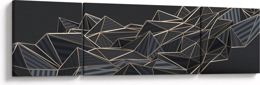 Obraz abstrakcji (170x50 cm)