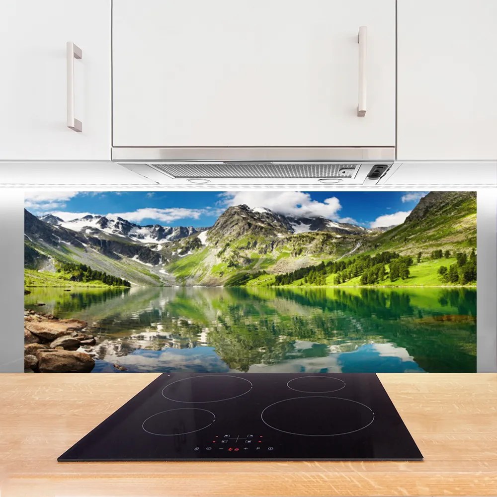 Panel Kuchenny Górska Panorama Nad Wodą