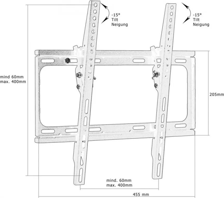 Uchwyt ścienny do telewizora