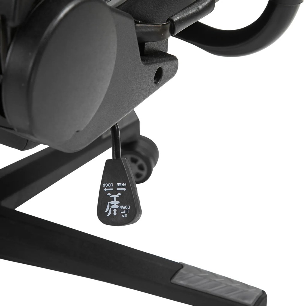 Vinsetto Ergonomiczne krzesło biurowe, fotel gamingowy, sztuczna skóra, pianka, MDF, czarne