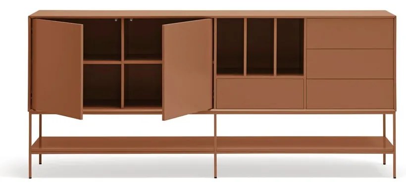 Ceglasta komoda 220x98x45 cm Platt – Teulat