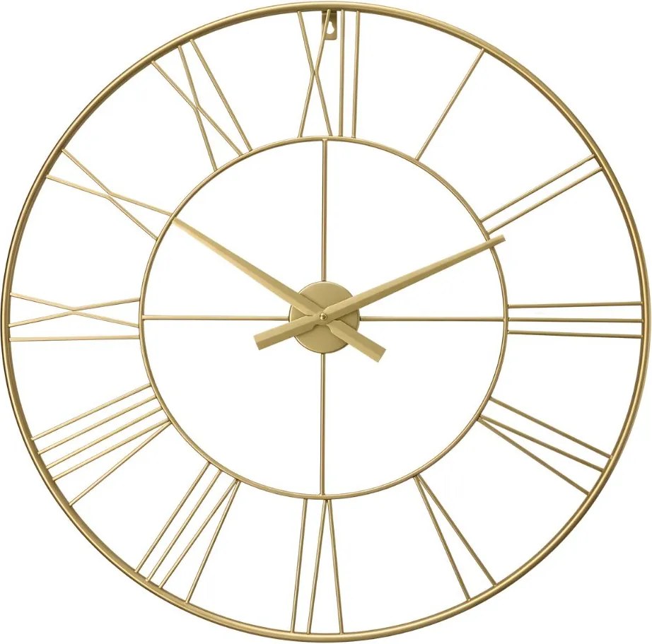 Zegar ścienny w stylu industrialnym ARATIO, Ø 70 cm