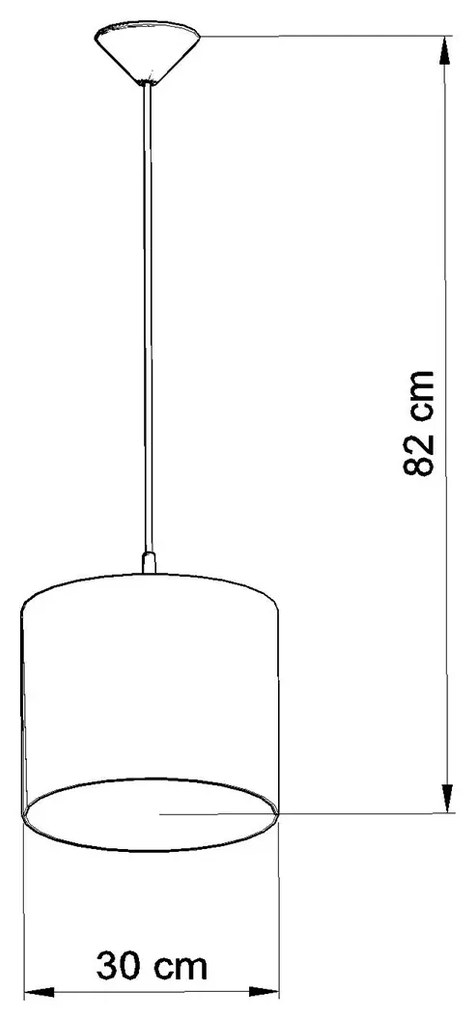 Lampa wisząca SOWY 30 biała SOLLUX  LIGHTING