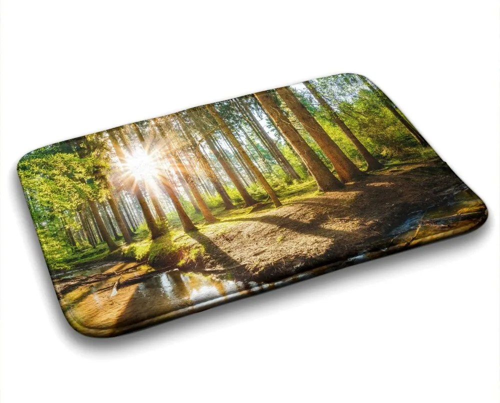 Dywanik łazienkowy Dywanik łazienkowy Krajobraz Las