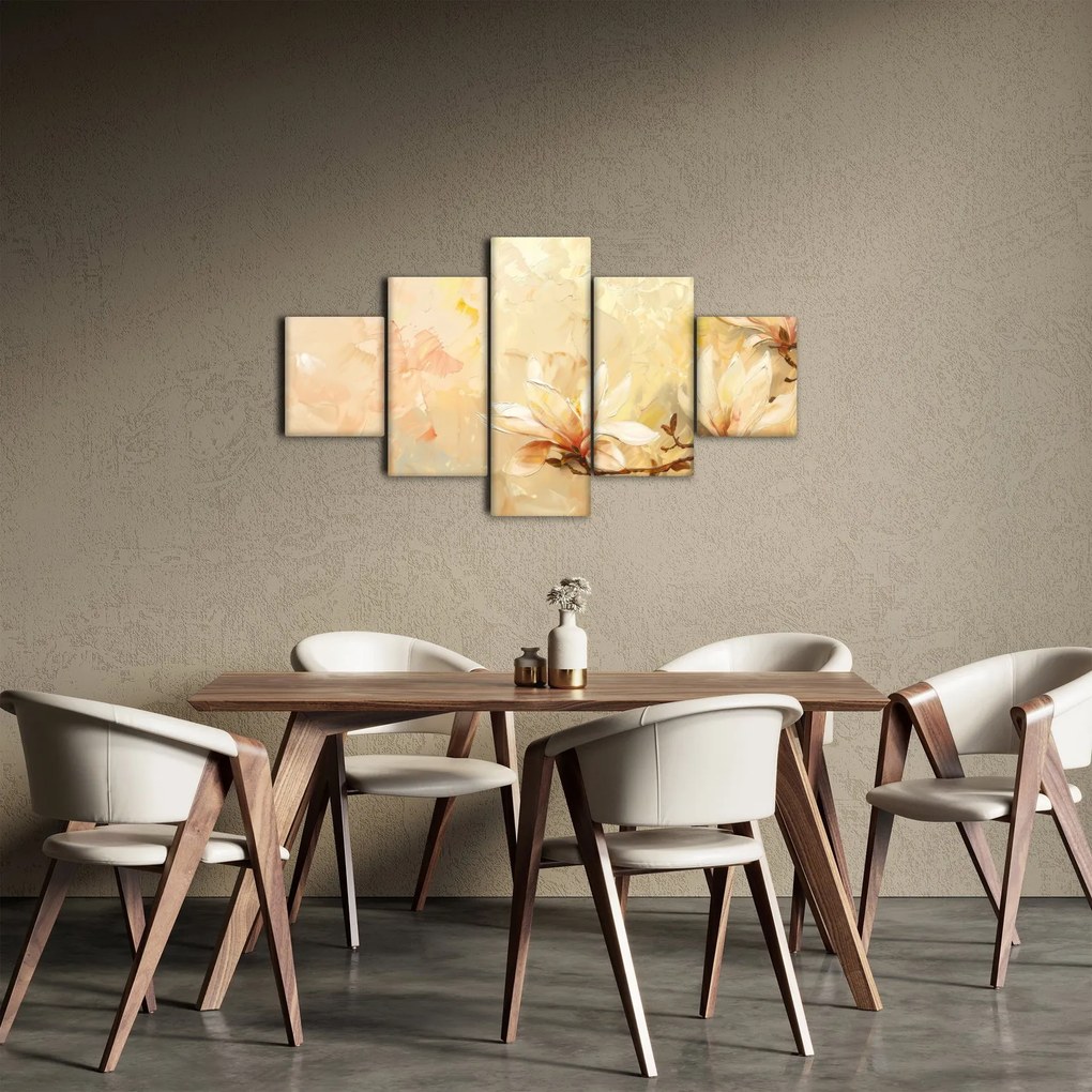 Obraz - Kwiaty (125x70 cm)