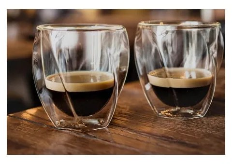 Kubki do cappuccino z podwójną ścianką zestaw 2 szt. 250 ml Cristallo – Vialli Design