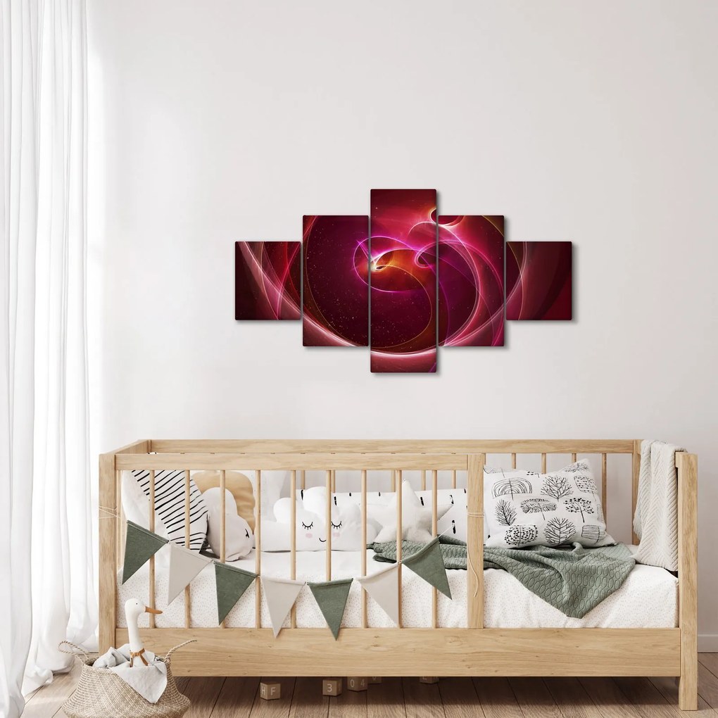Obraz - jasne linie (125x70 cm)