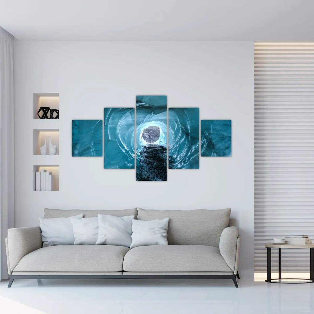 Obraz - Lodowiec (125x70 cm)