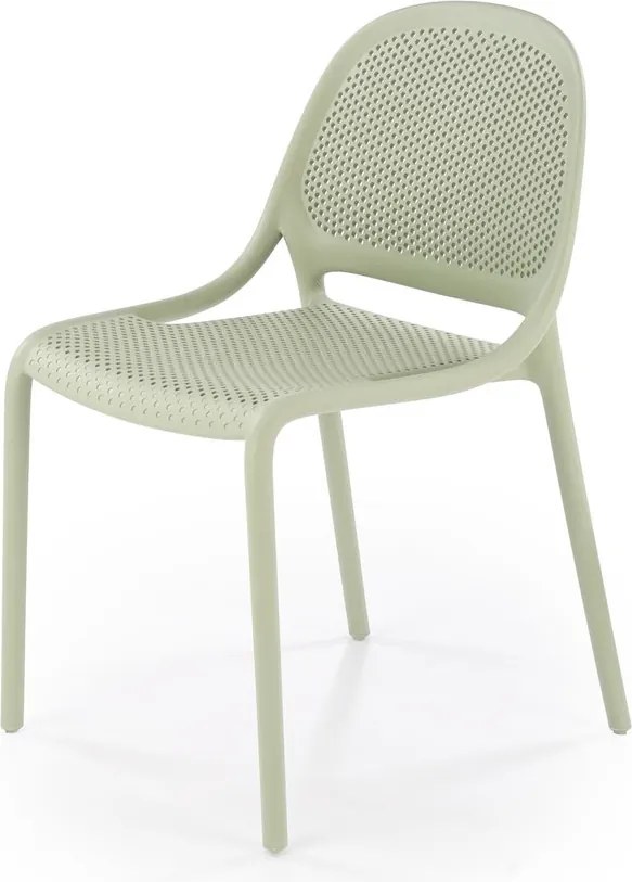 Sztaplowane krzesło kawiarniane K532 Halmar z polipropylenu