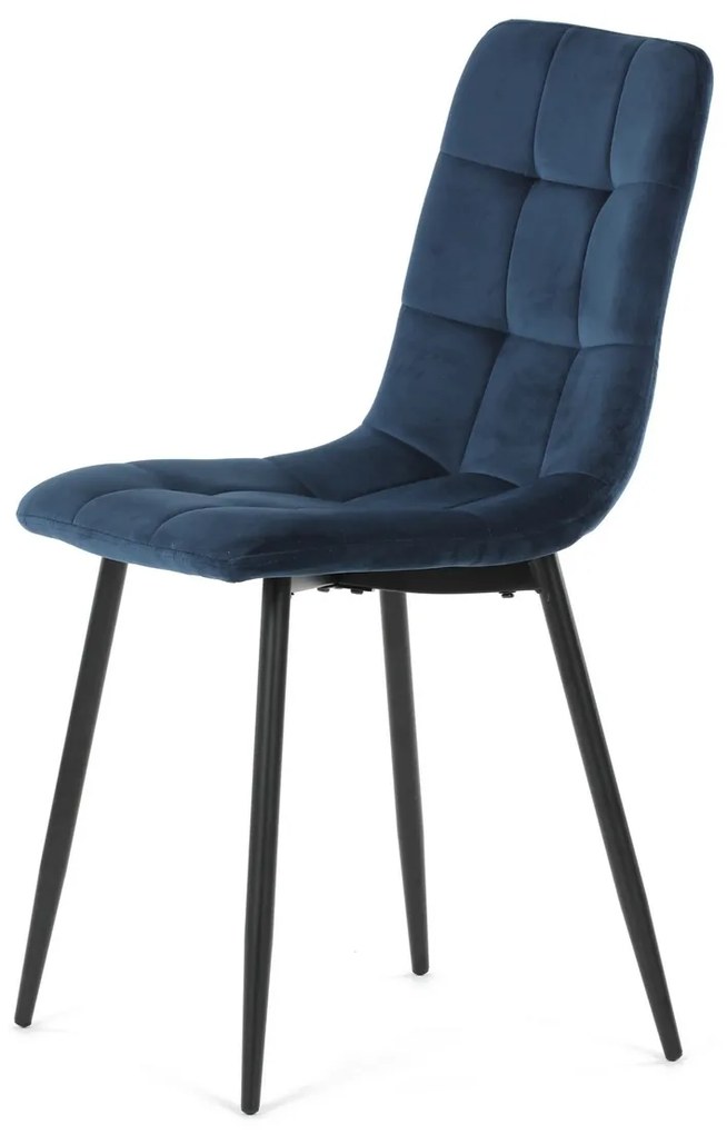 Zestaw krzeseł do jadalni CT-281 BLUE4, 4 szt.