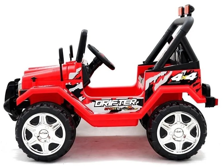 Auto na akumulator s618 eva czerwony