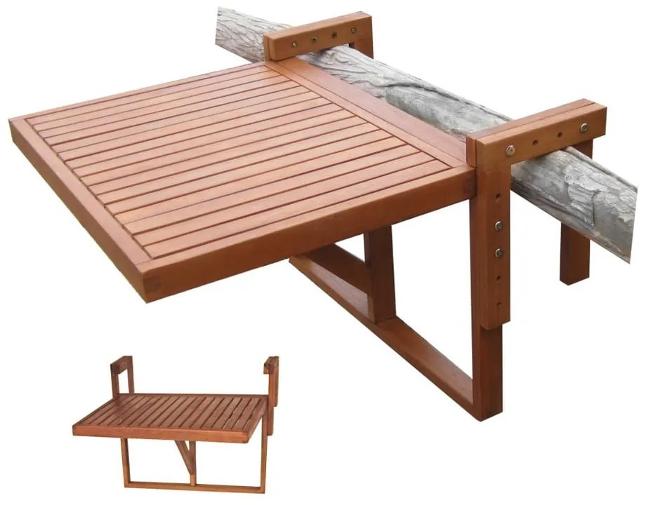 Wiszący stolik balkonowy 64x65 cm Berkeley – Garden Pleasure
